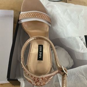 Nine West heels with bling